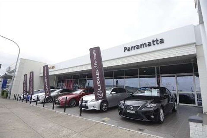 parramatta smash repairs lexus parramatta partner location
