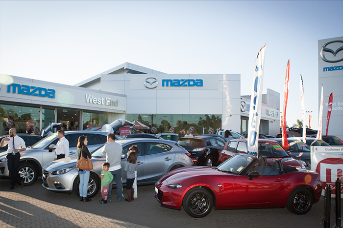 parramatta smash repairs west end mazda partner location