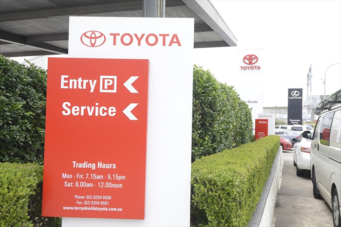 parramatta smash repairs toyota partner entrance street view