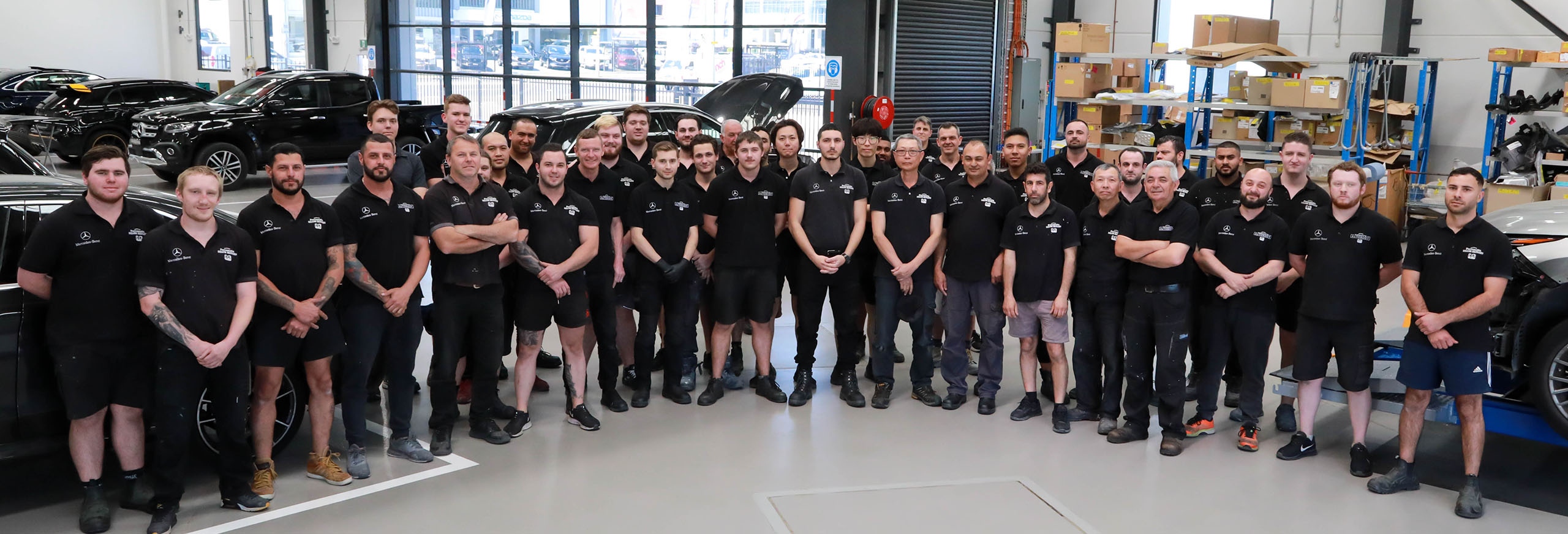 parramatta smash repair team
