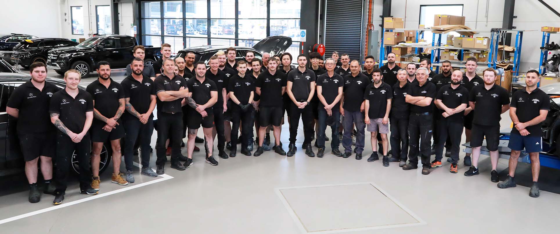 parramatta smash repair team