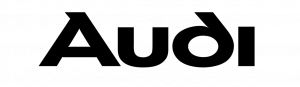 audi logo text only