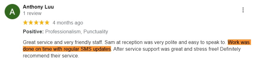 anthony luu google review