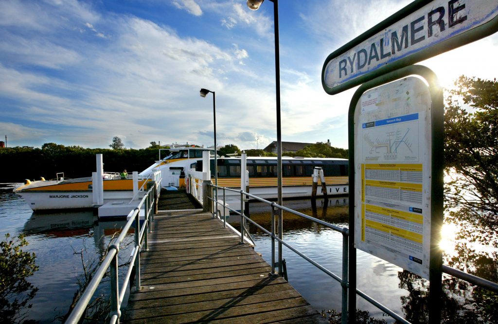 rydalmere ferry wharf sydney nsw