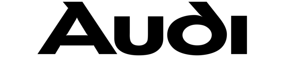audi logo text only