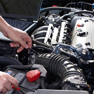 parramatta smash repairs car diagnosis close up